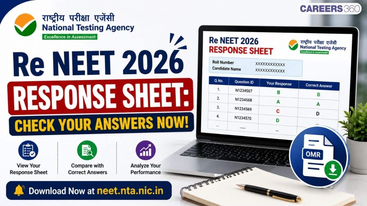 Re NEET 2026 Response Sheet: Download Link, Release Date, Steps to Download